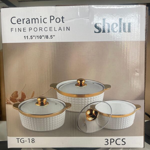Conjunto de Tigelas de Cerâmica