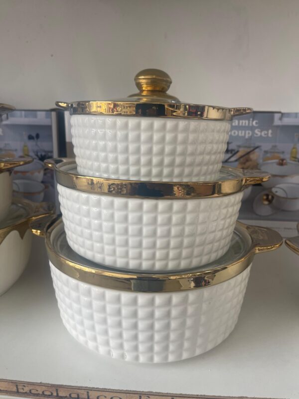 Conjunto de Tigelas de Cerâmica