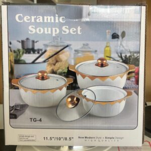Conjunto de Tigelas de Cerâmica