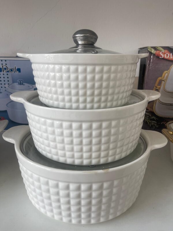 Conjunto de Tigelas de Cerâmica